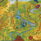One of the Watership Down maps from Plotted